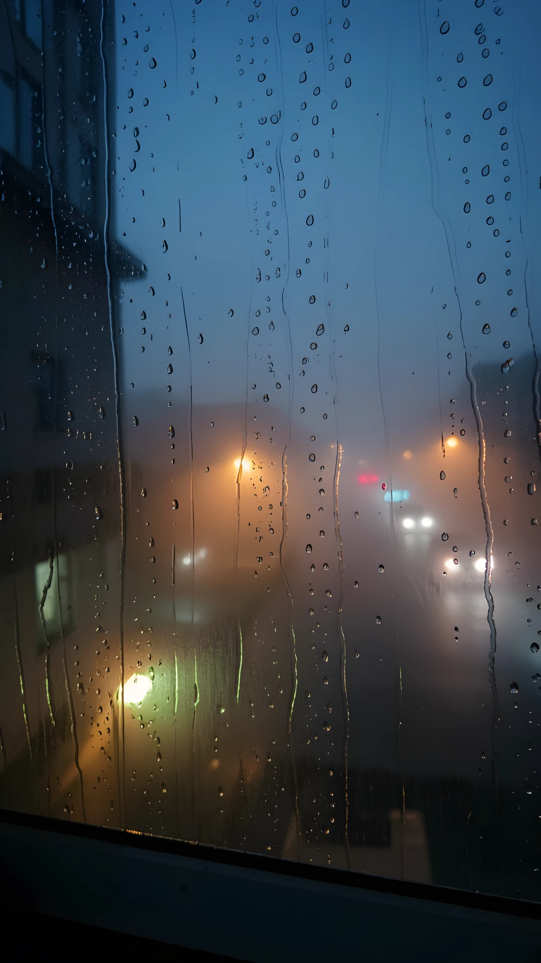 Rainy City Night