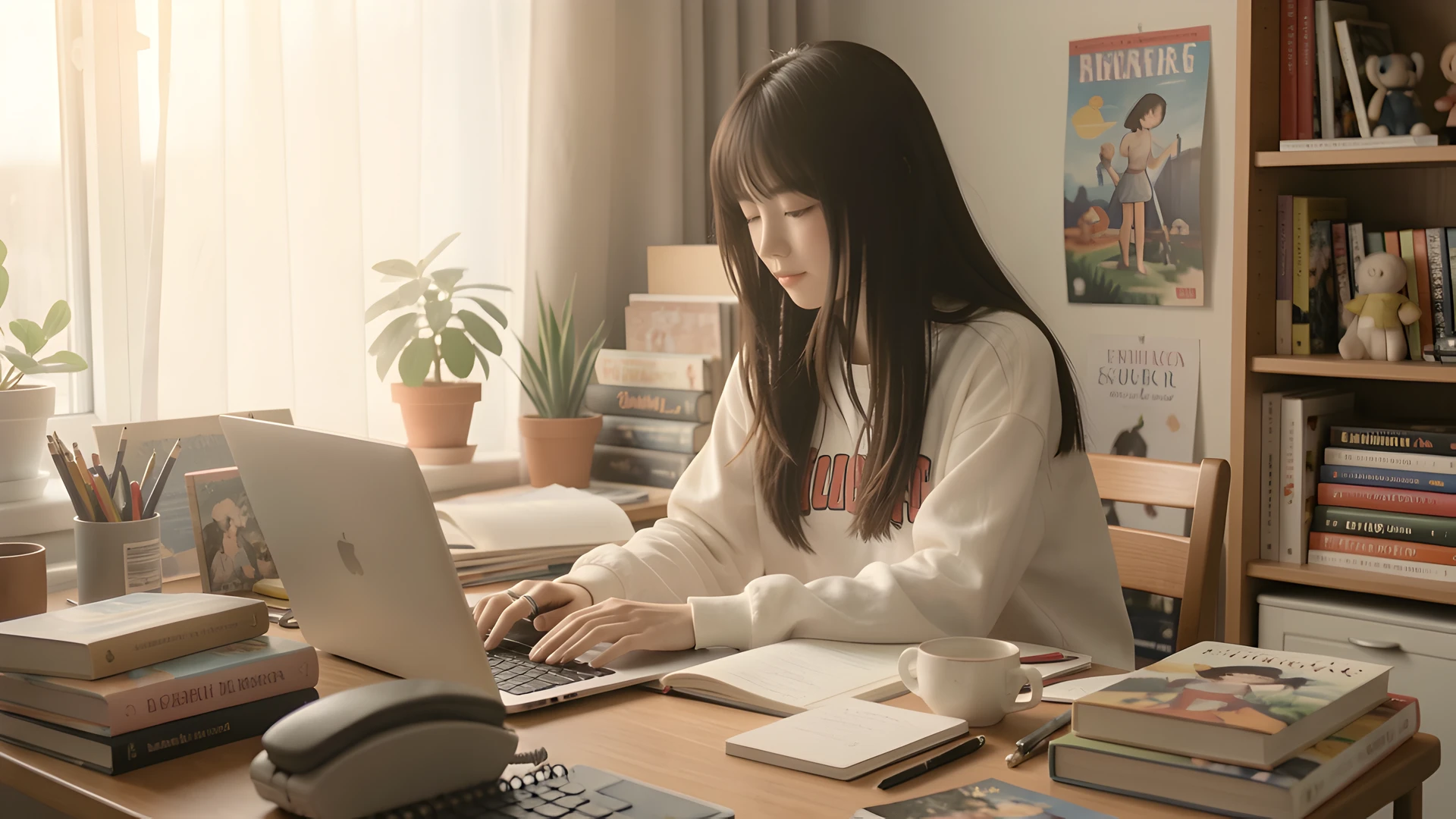 Lofi Study Girl