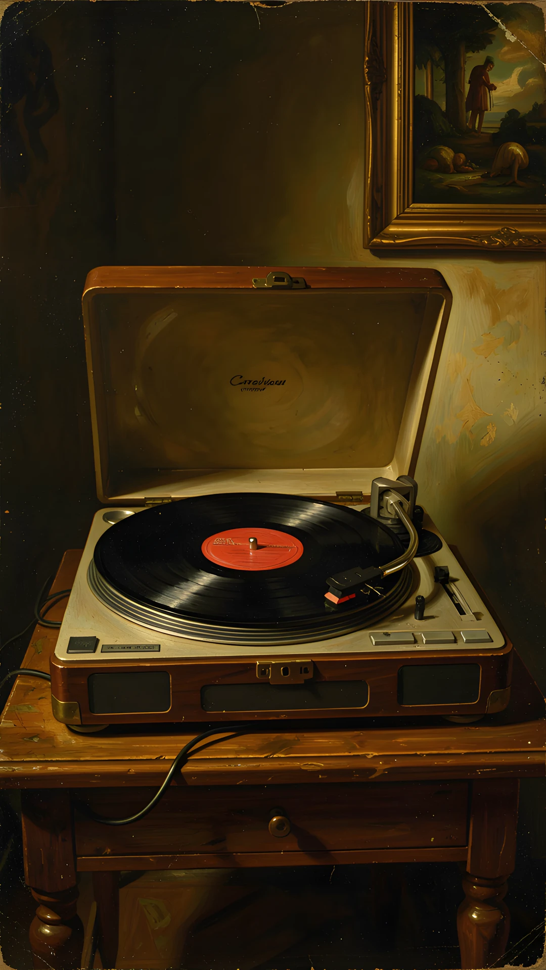 Vinyl Record Groove