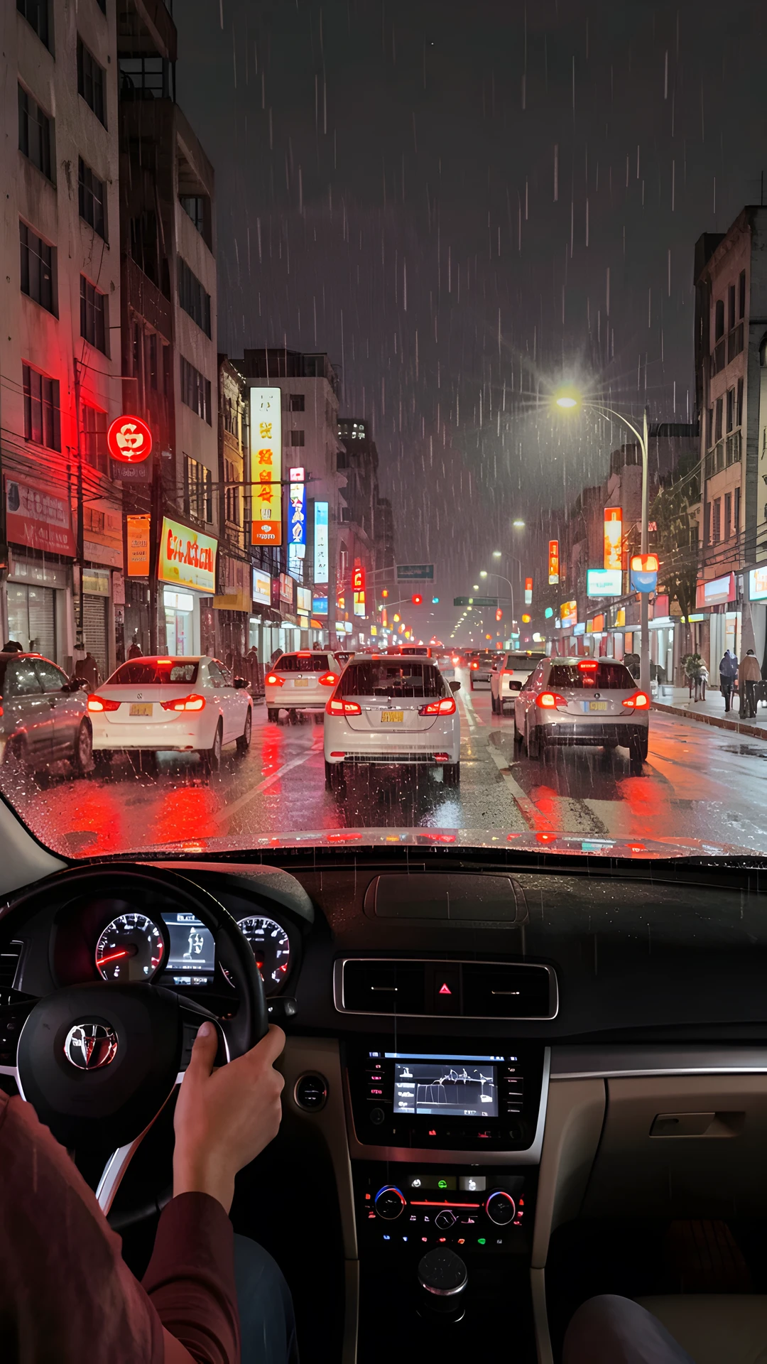 Rainy City Streets