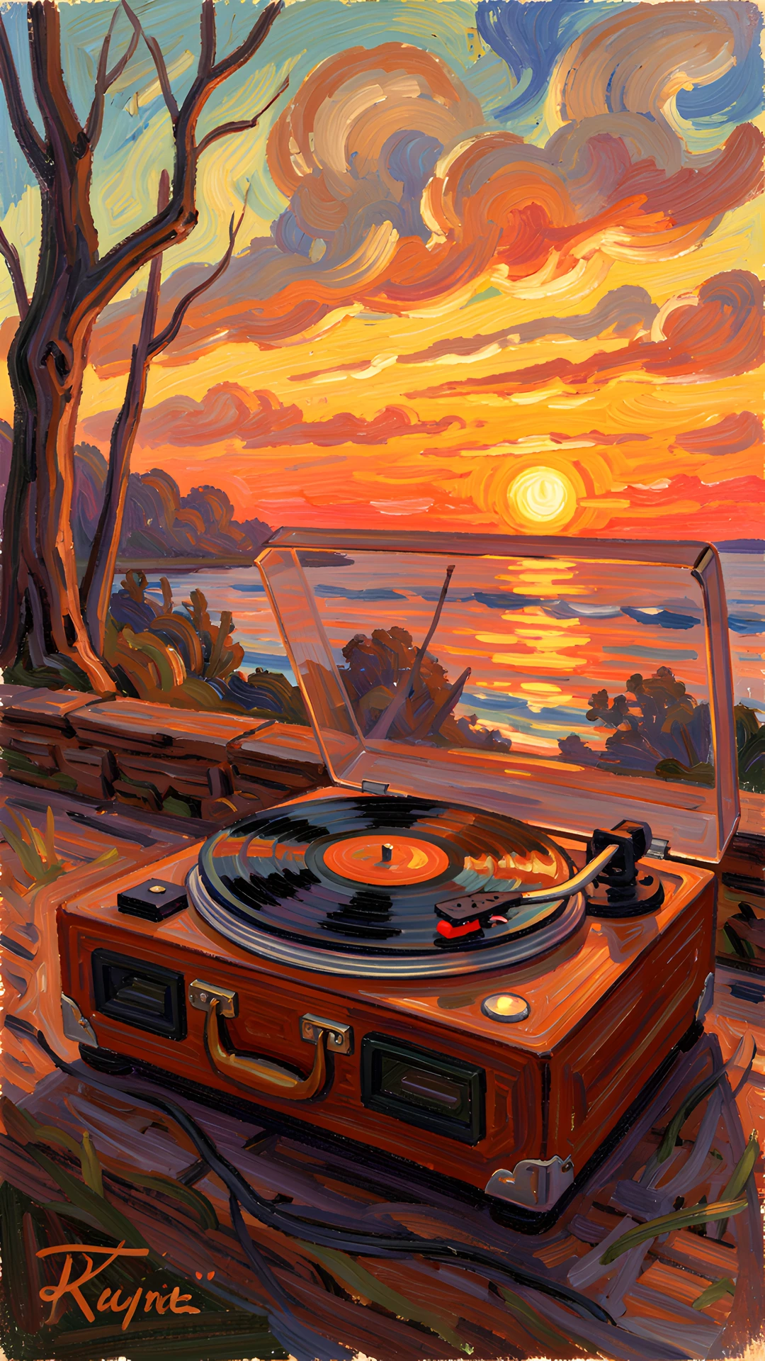 Vinyl Sunset