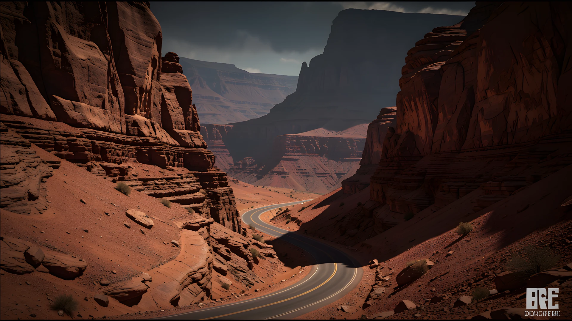 Desert Valley Shadows