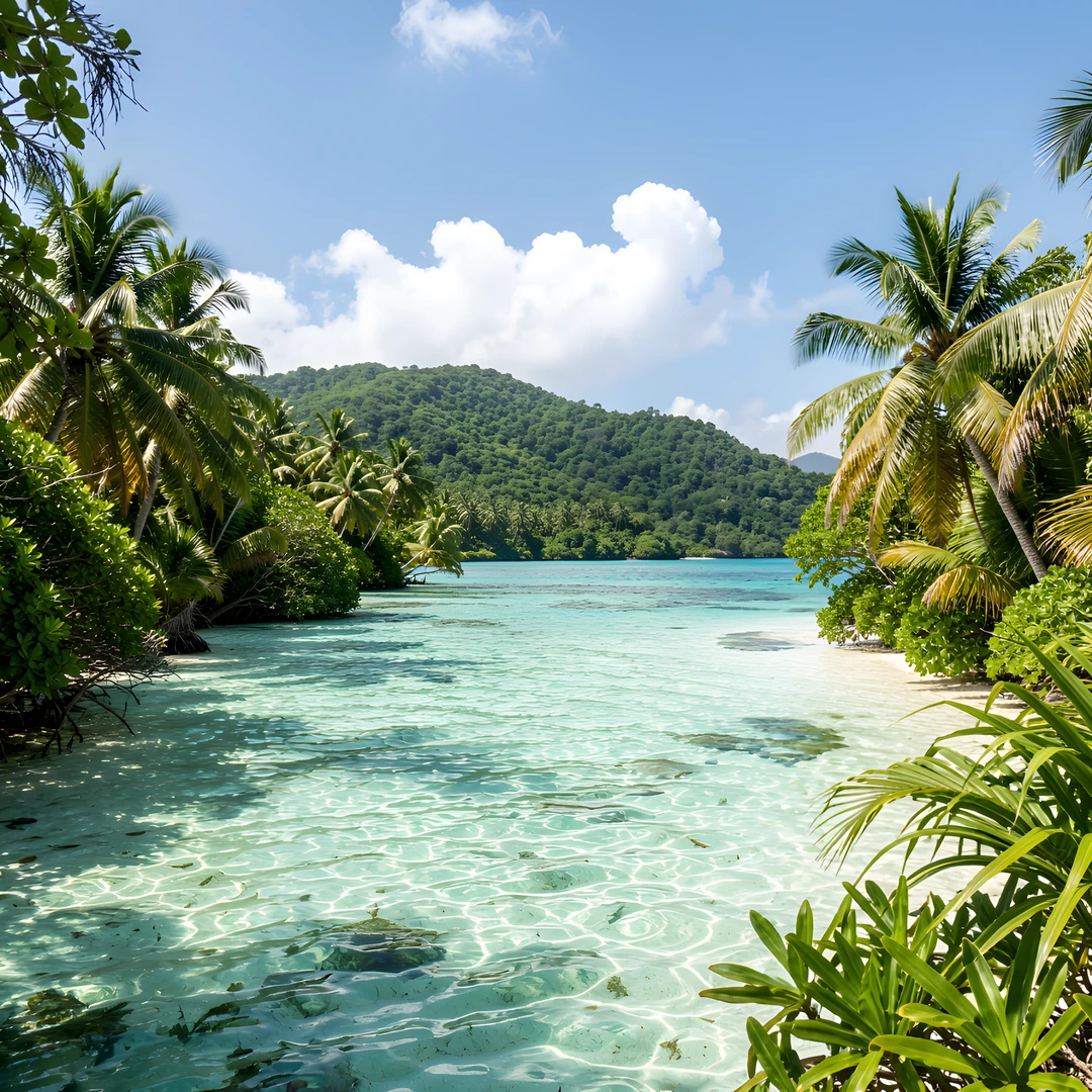 Tropical Island Oasis