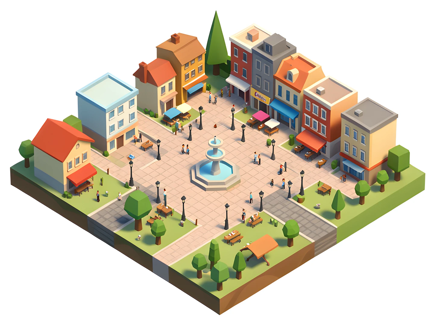 City Block Grid
