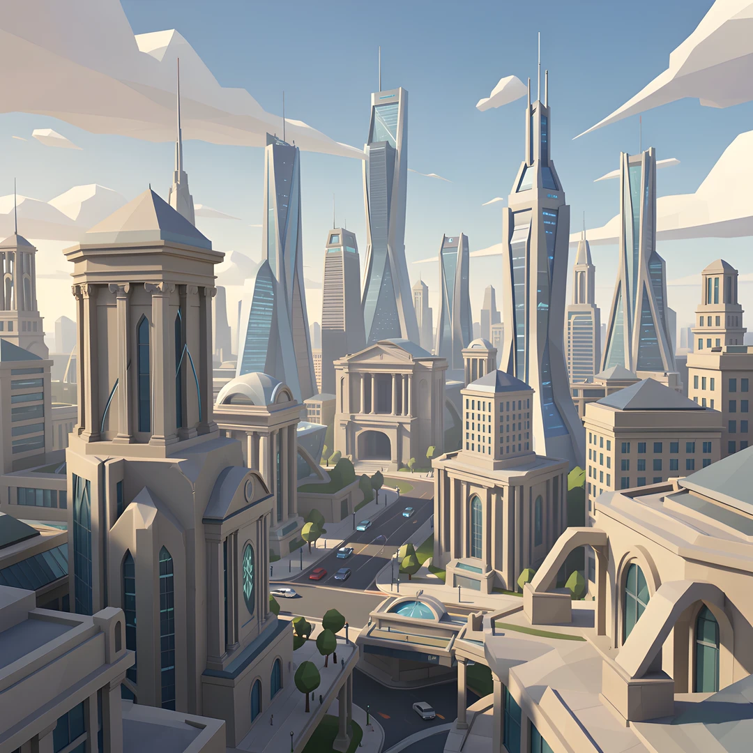 Cyber Cityscape