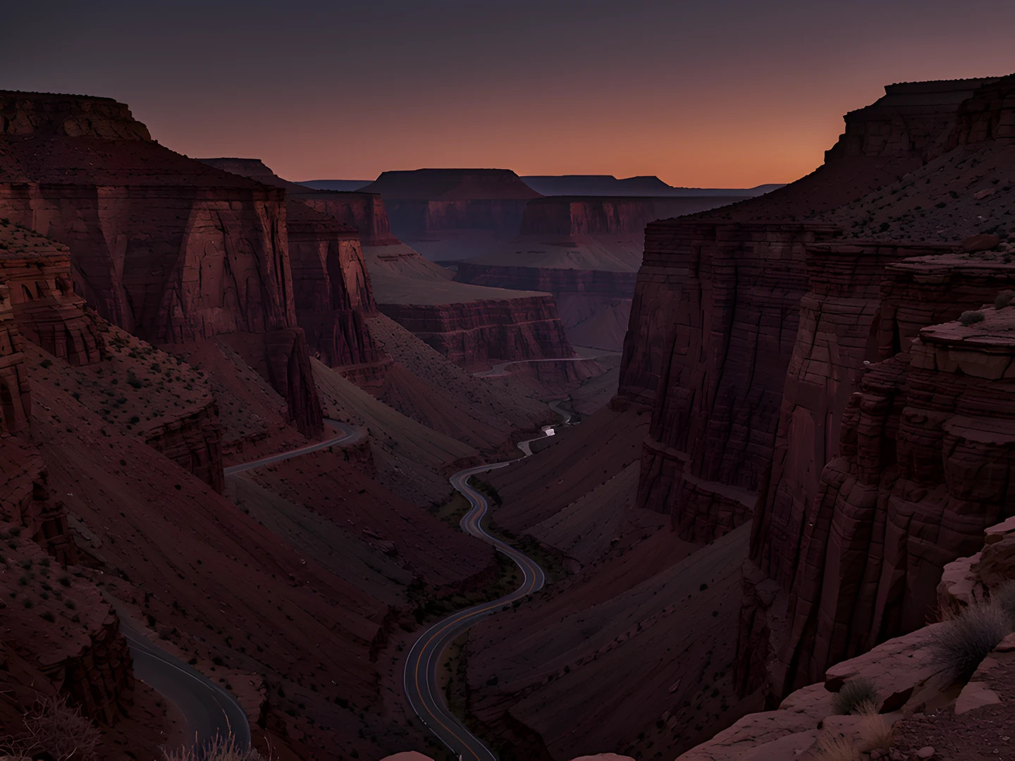 Desert Storm Mountains