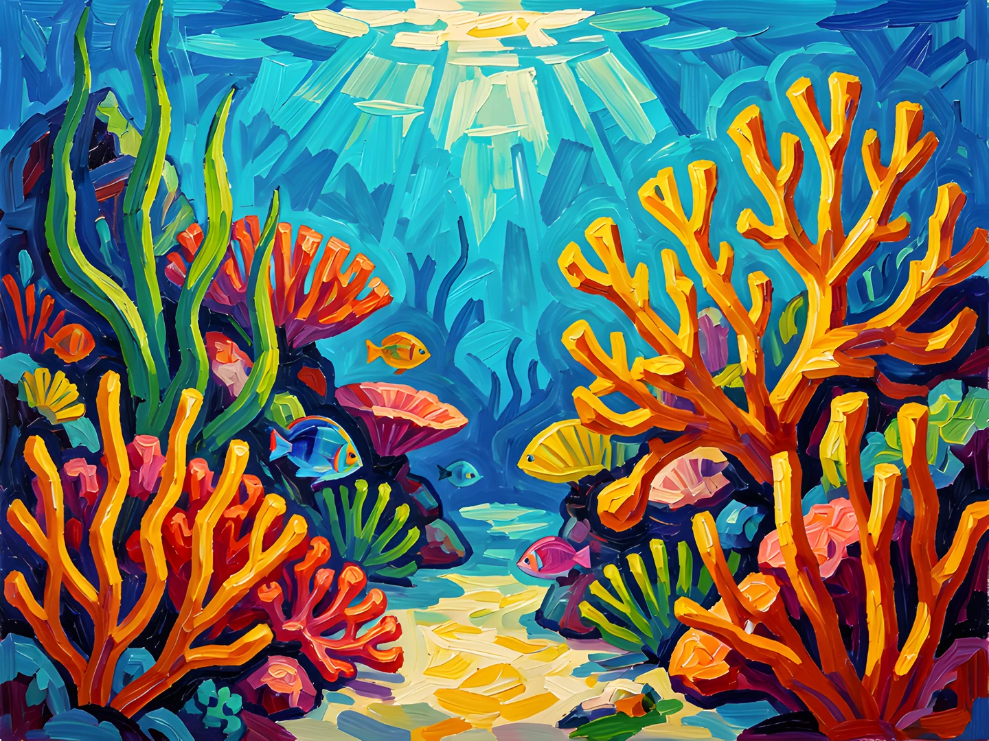 Rainbow Coral Reef
