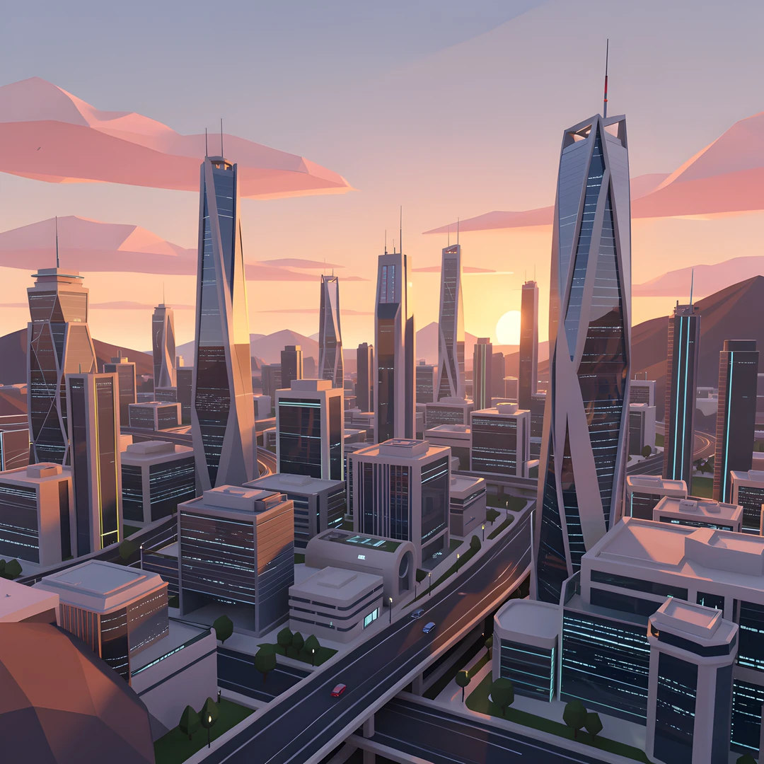 City Glow Rise