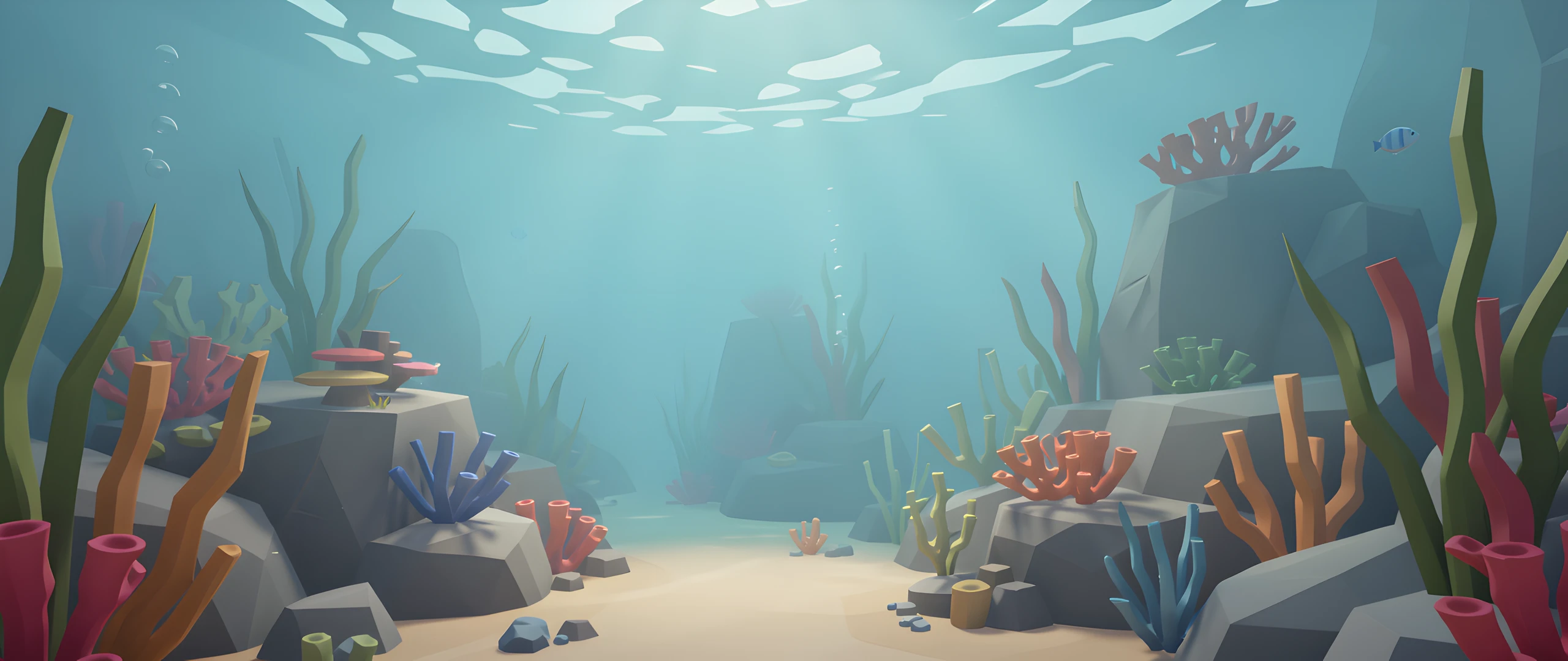 Oceanic Reef Scene