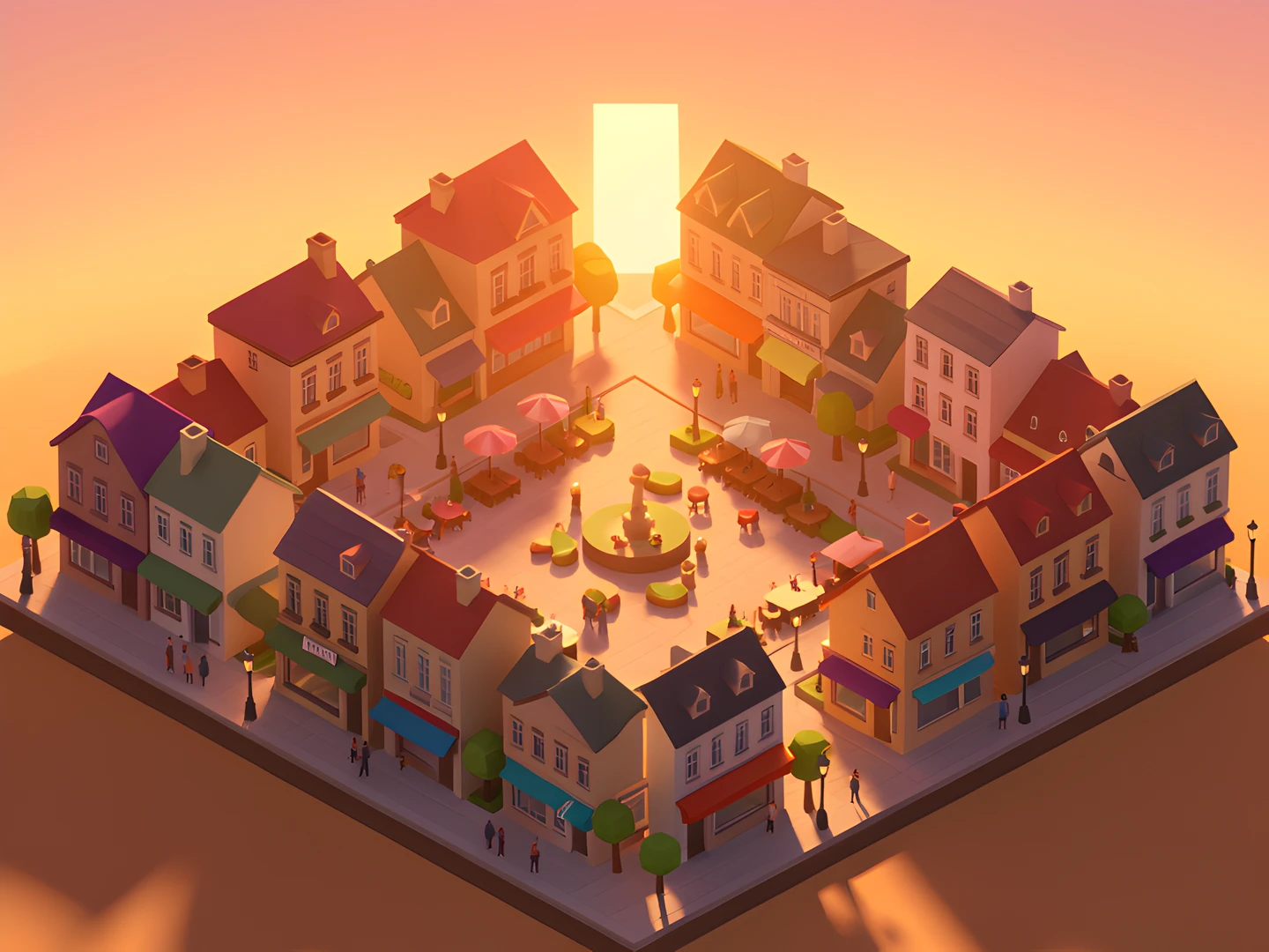 City Block Dawn
