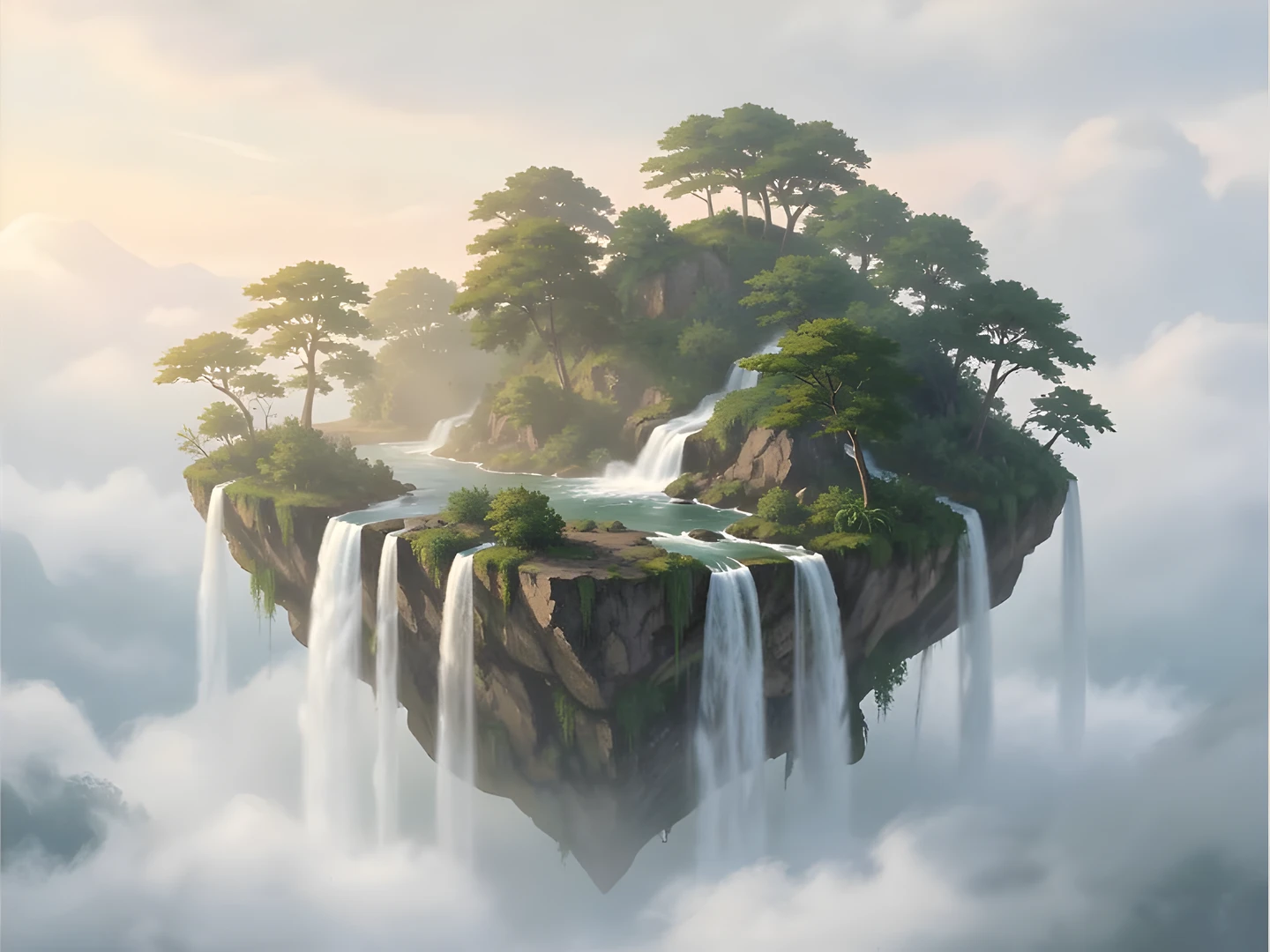 River Rock Landscape