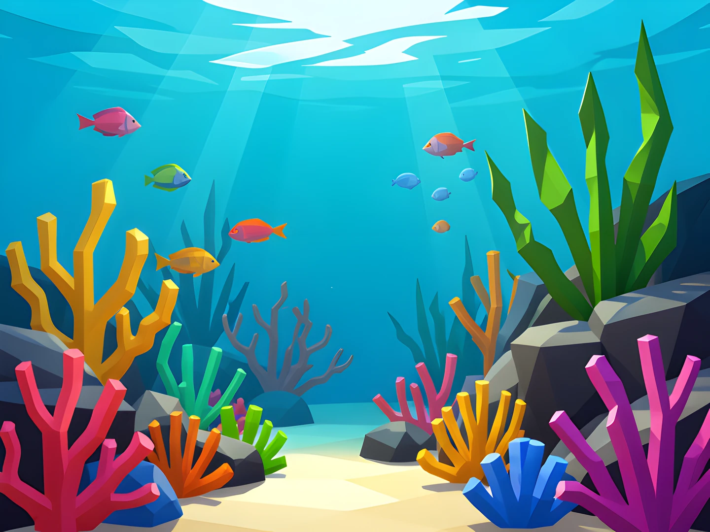Oceanic Depths Sea