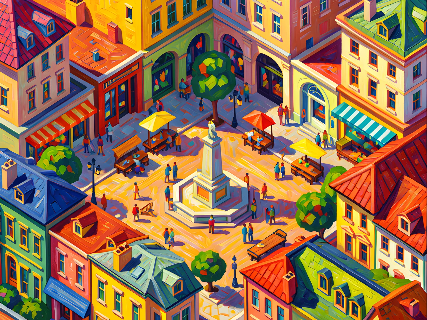 City Street Scene