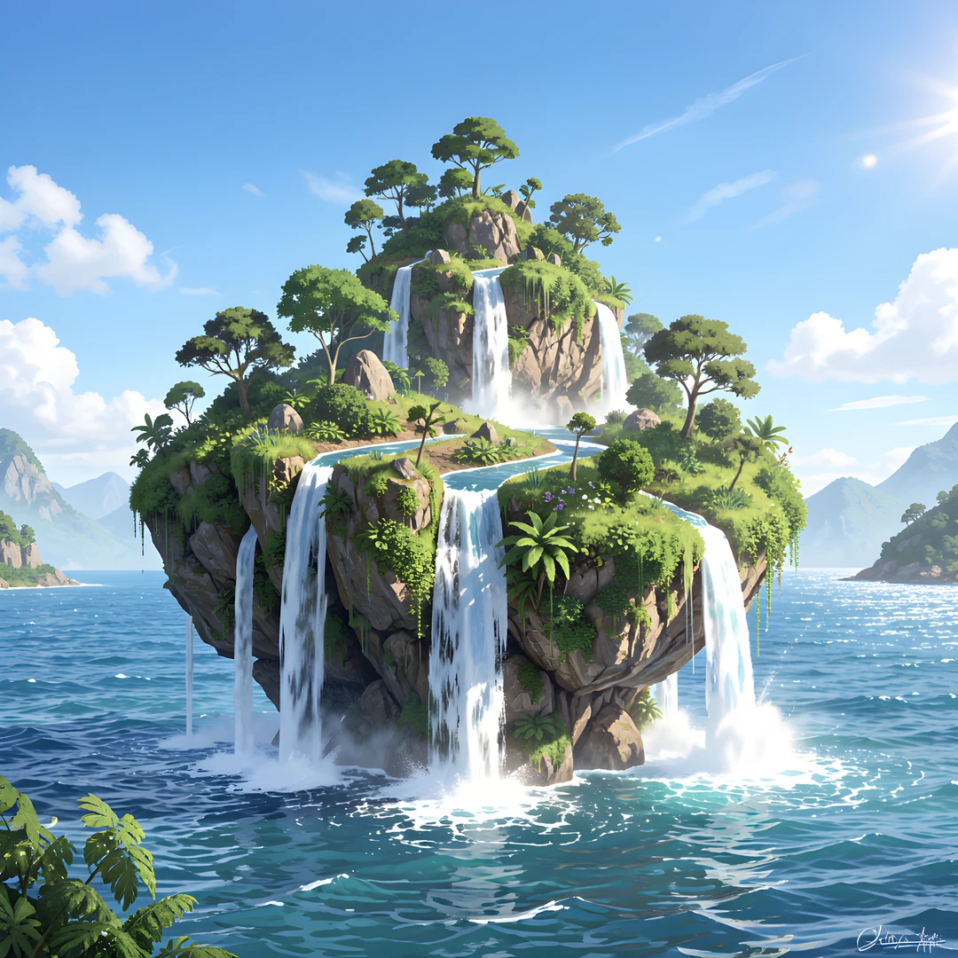 Island Oasis Skyfall