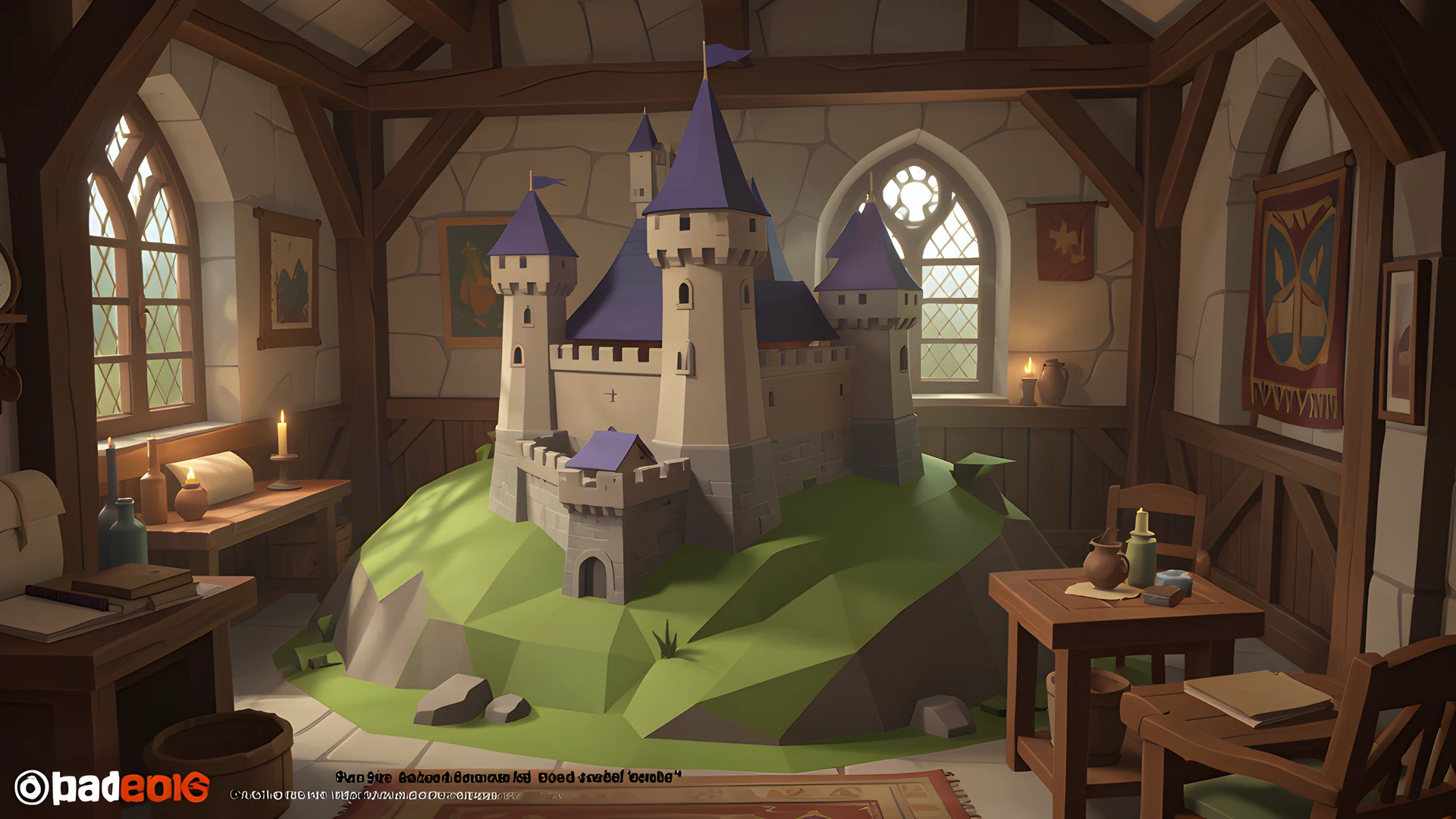 Medieval Castle Walls