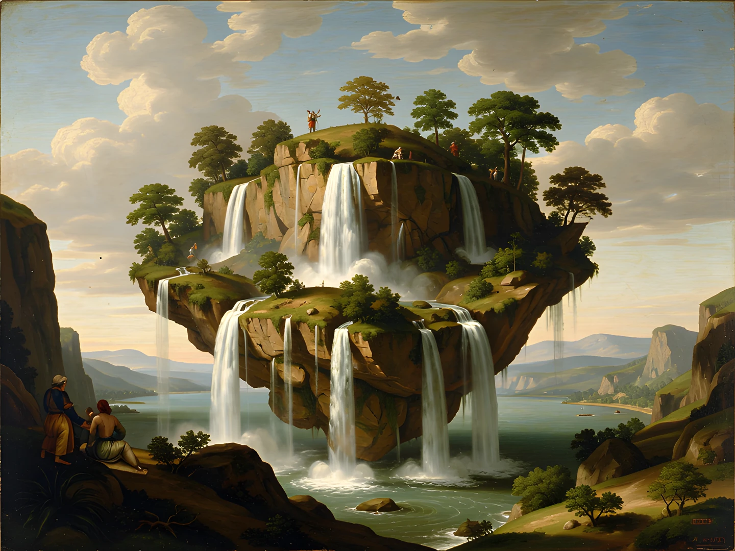 River Delta Sunset
