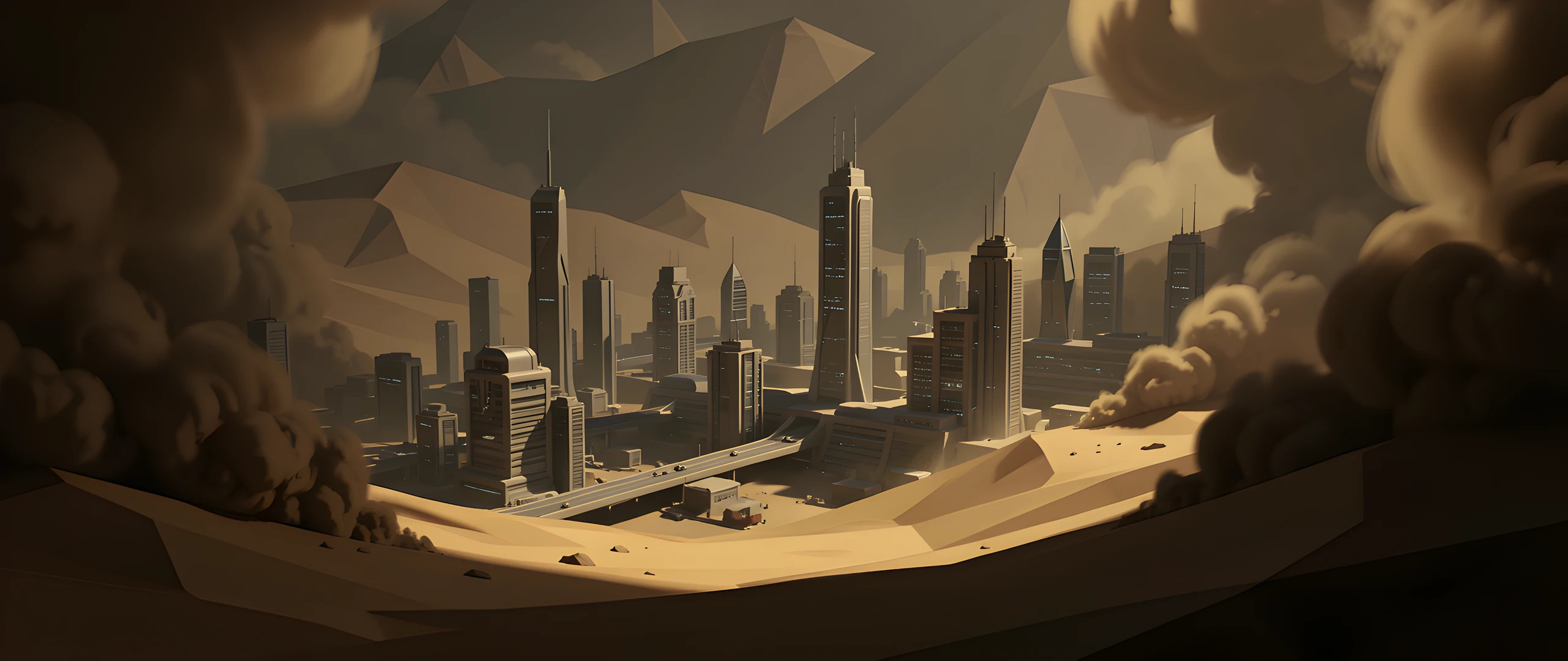 Dark Cityscape