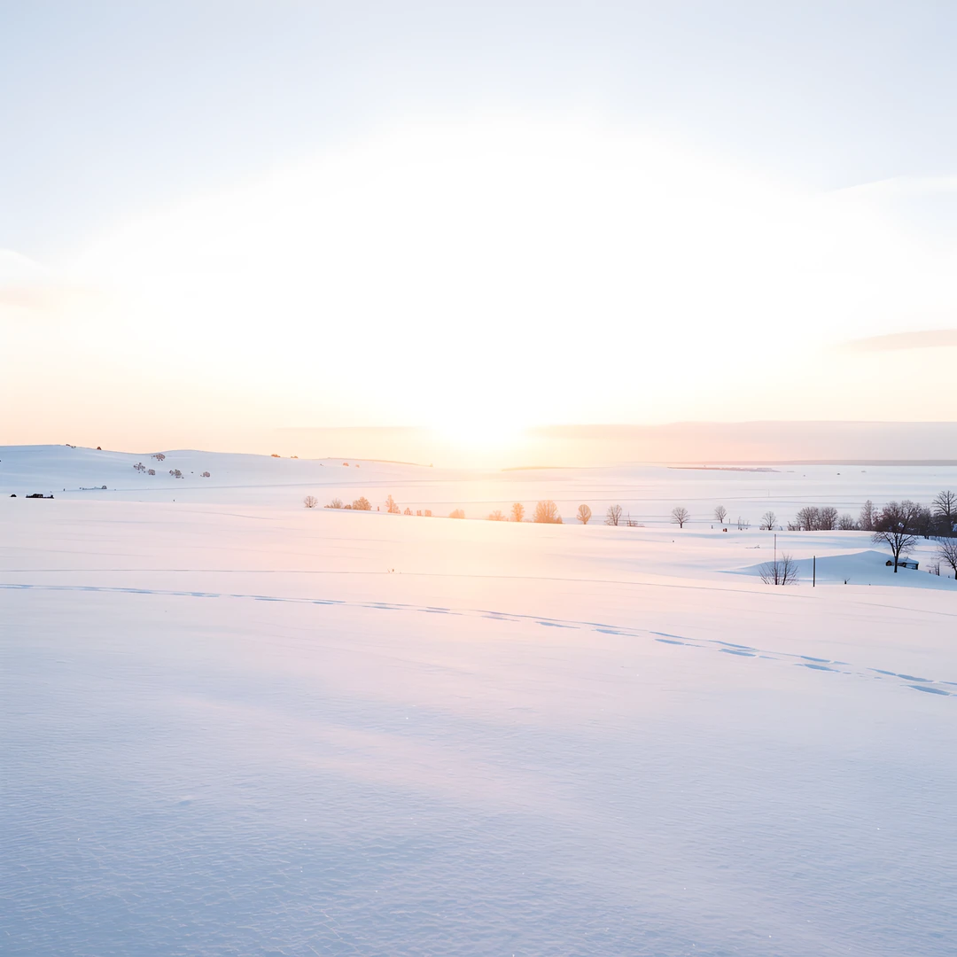 Frozen Morning Glow