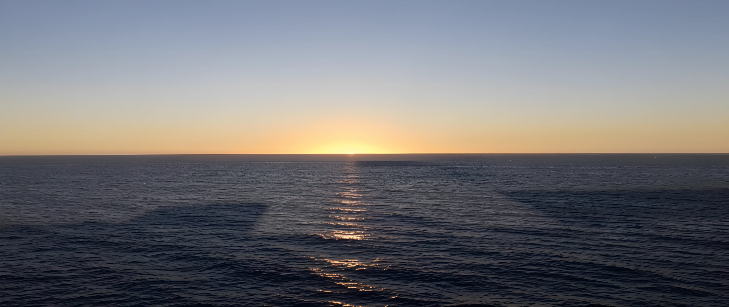 Golden Ocean Sunset