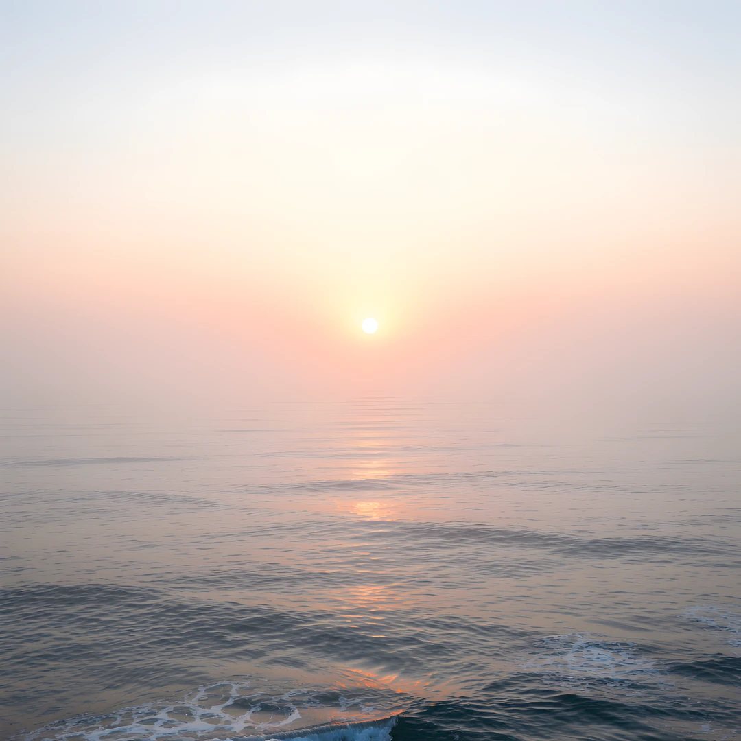 Ocean Sunset Haze