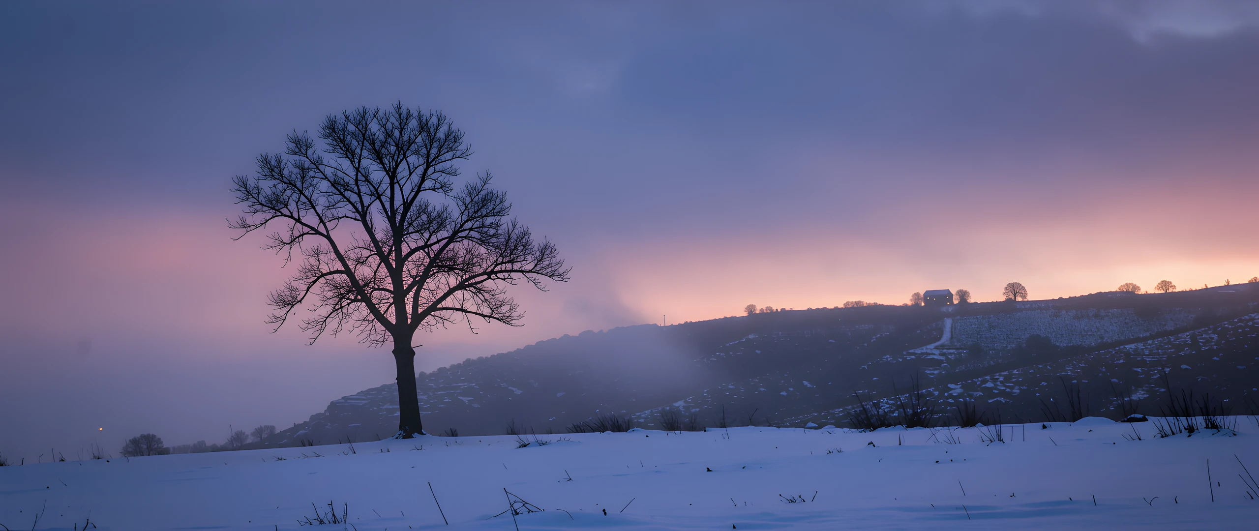 Snowy Mountain Peak