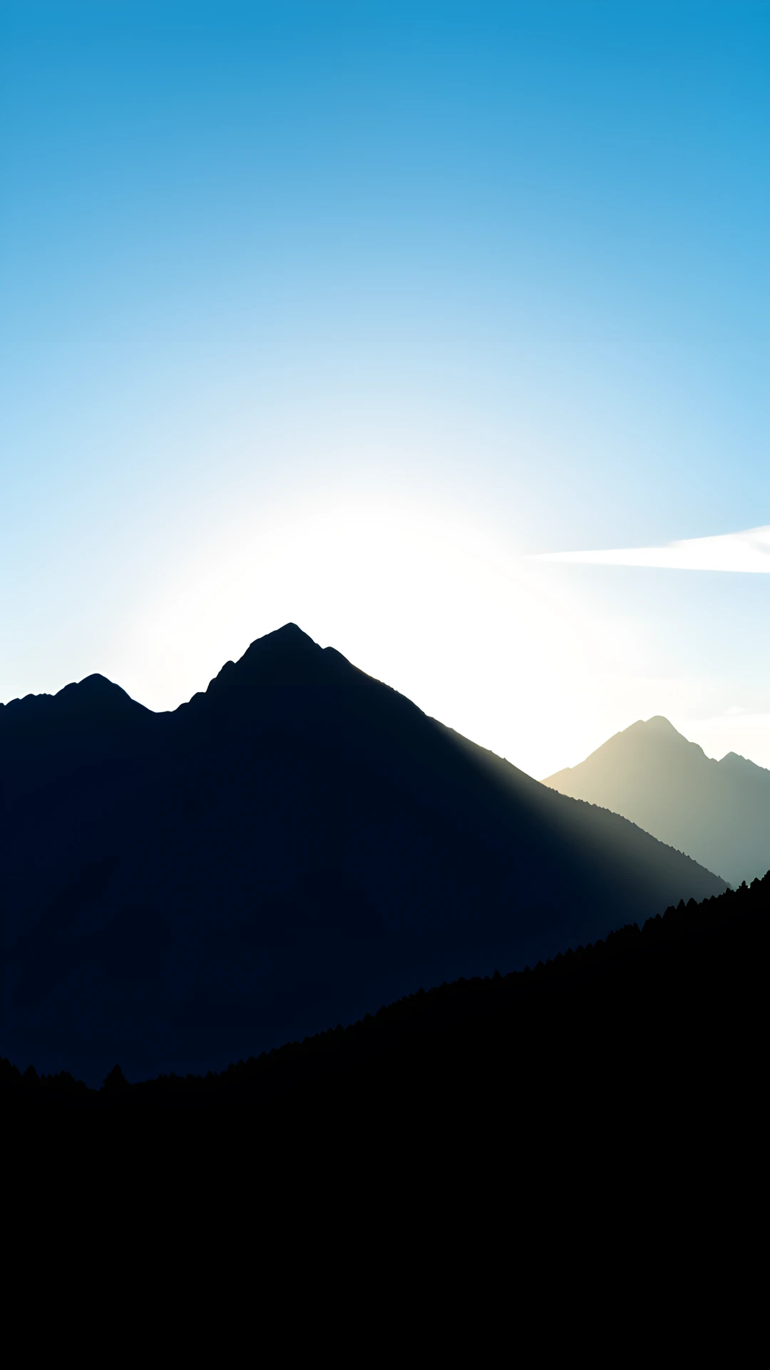 Mountain Silhouette