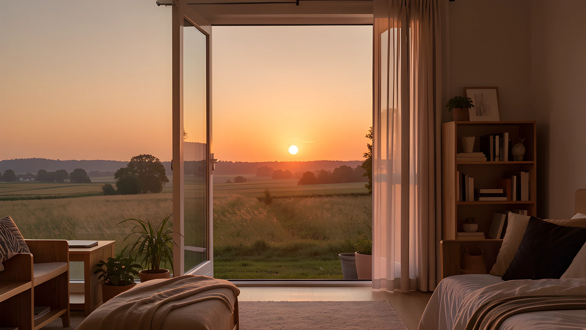 Morning House Scene