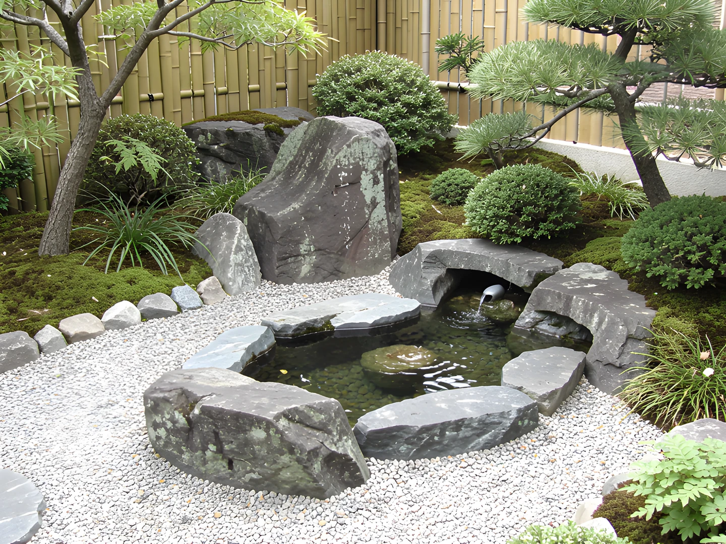 Rock Garden Scene