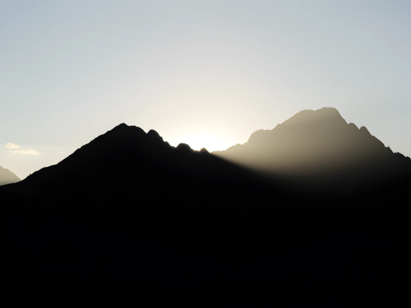 Mountain Silhouette