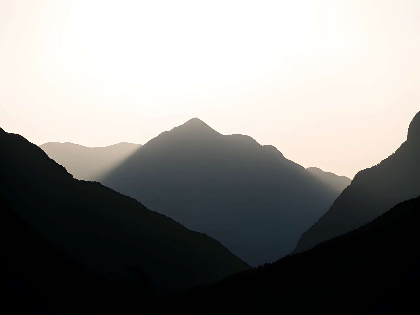 Mountain Misty Glow