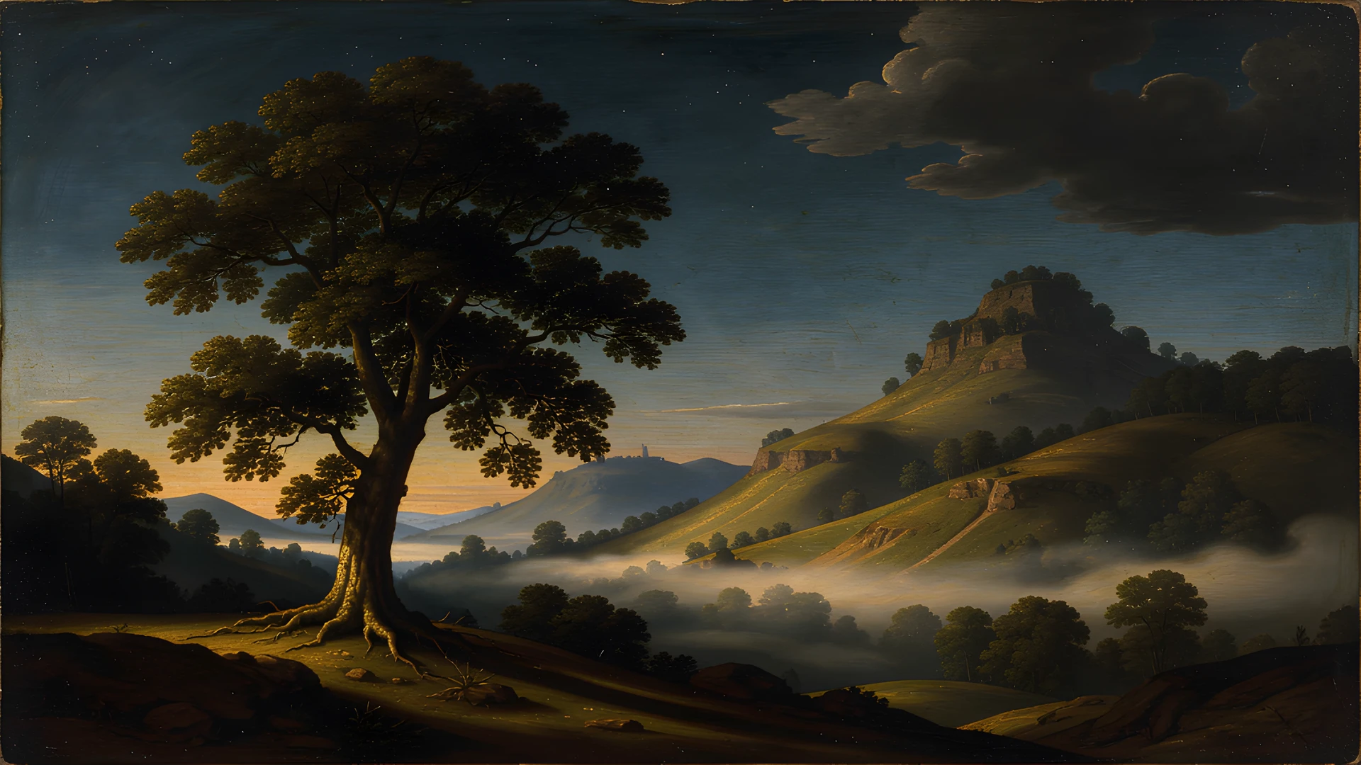 Golden Hour Mountain