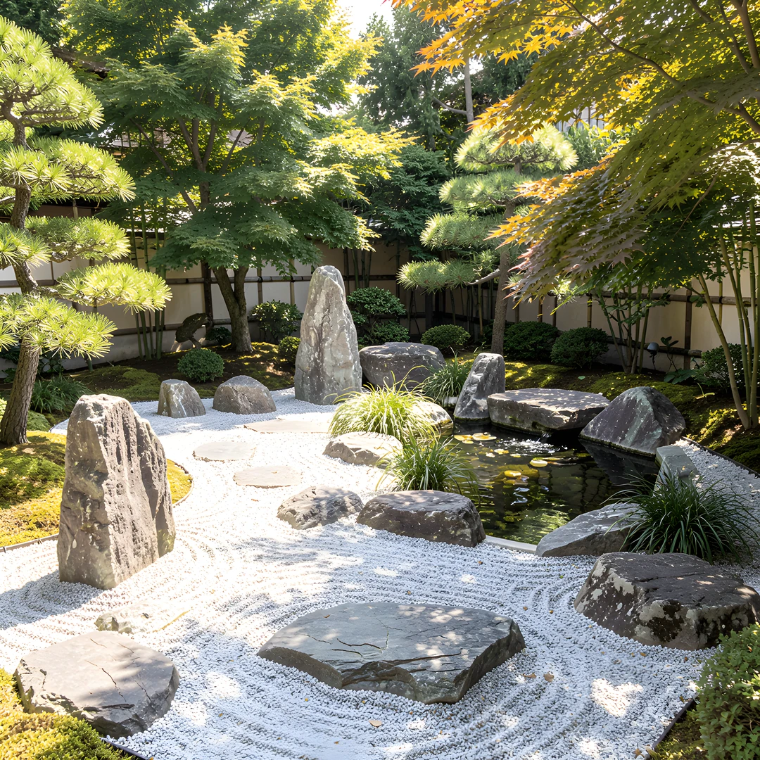Rock Garden Scene