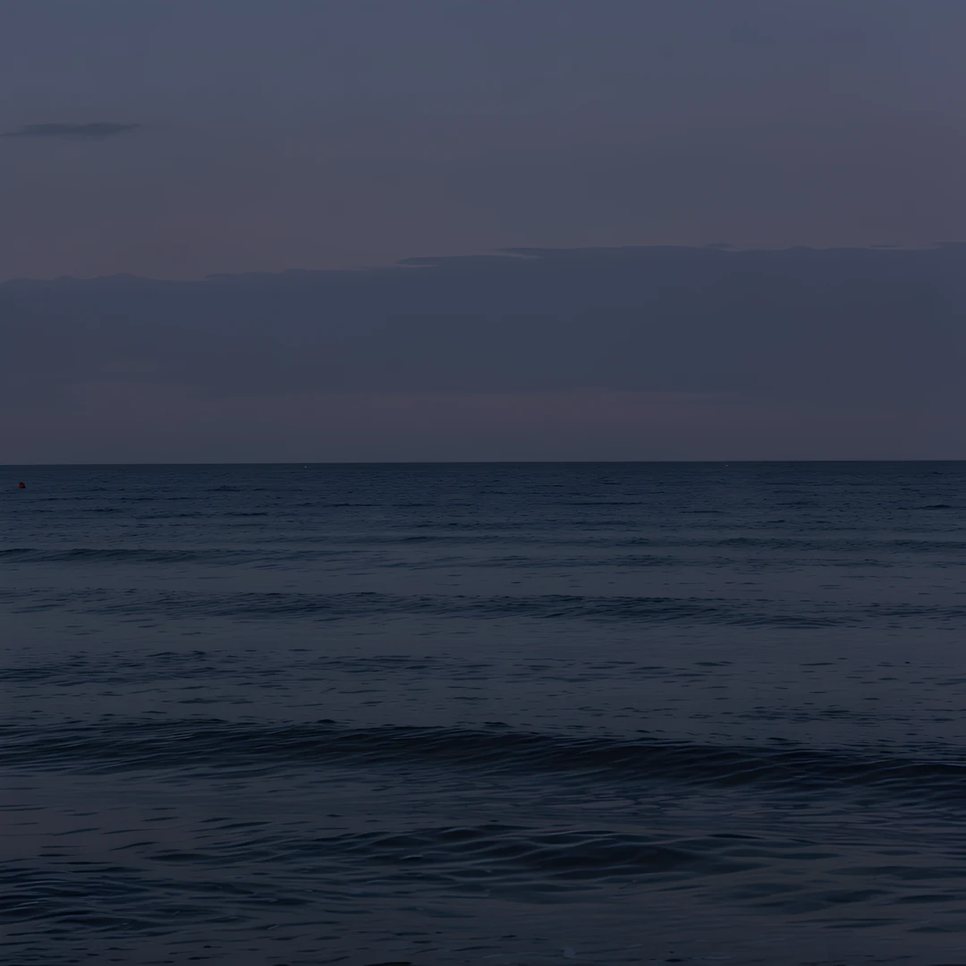 Moonlit Ocean Waves