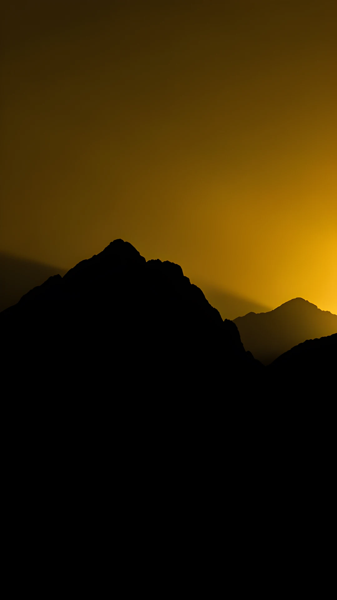 Mountain Silhouette