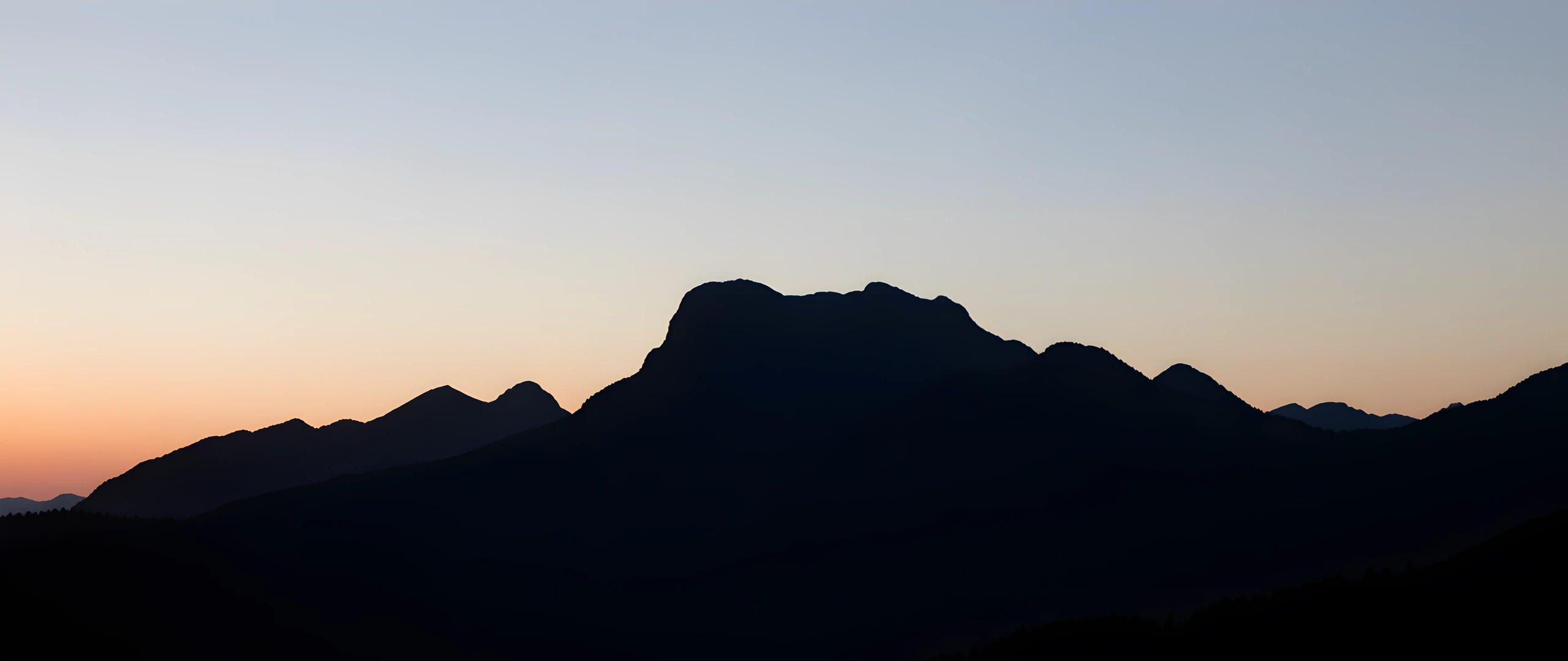 Mountain Sunset Glow