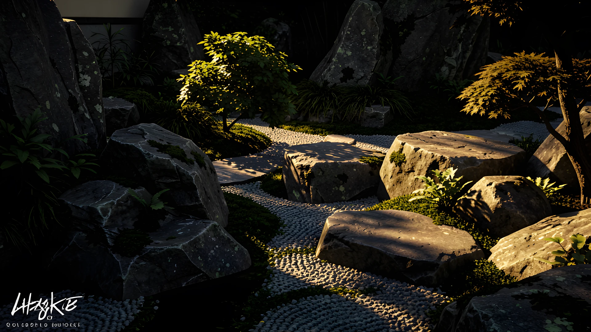Golden Zen Oasis