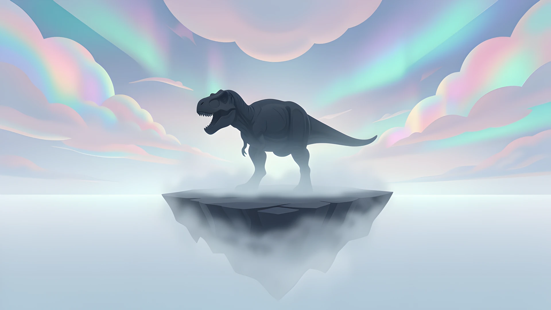 Aurora Dusk Sky