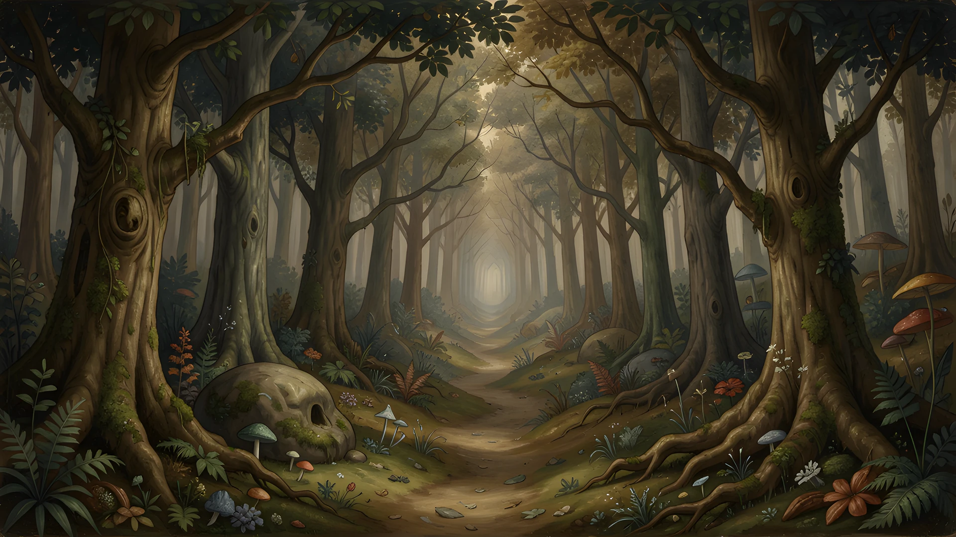 Botticelli Dark Woods