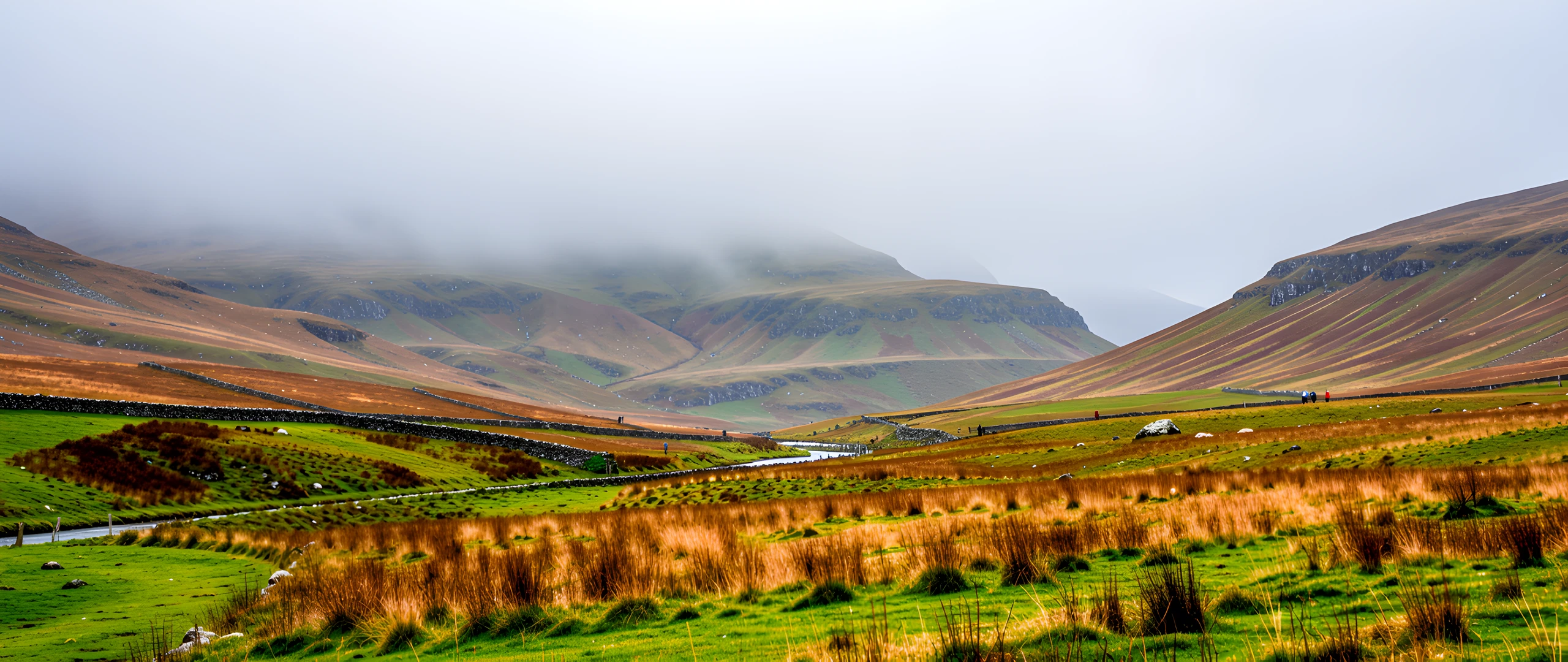 Misty Scottish Highlands
