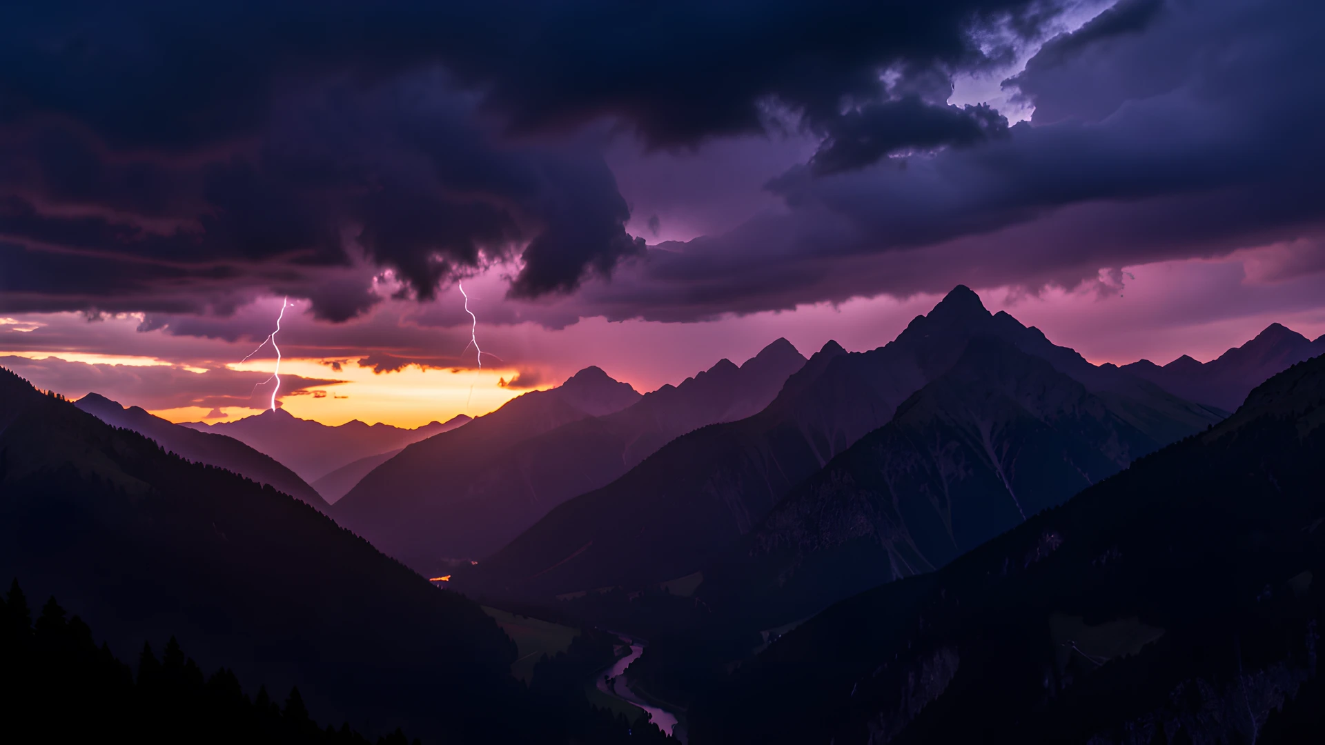 Dark Stormy Twilight