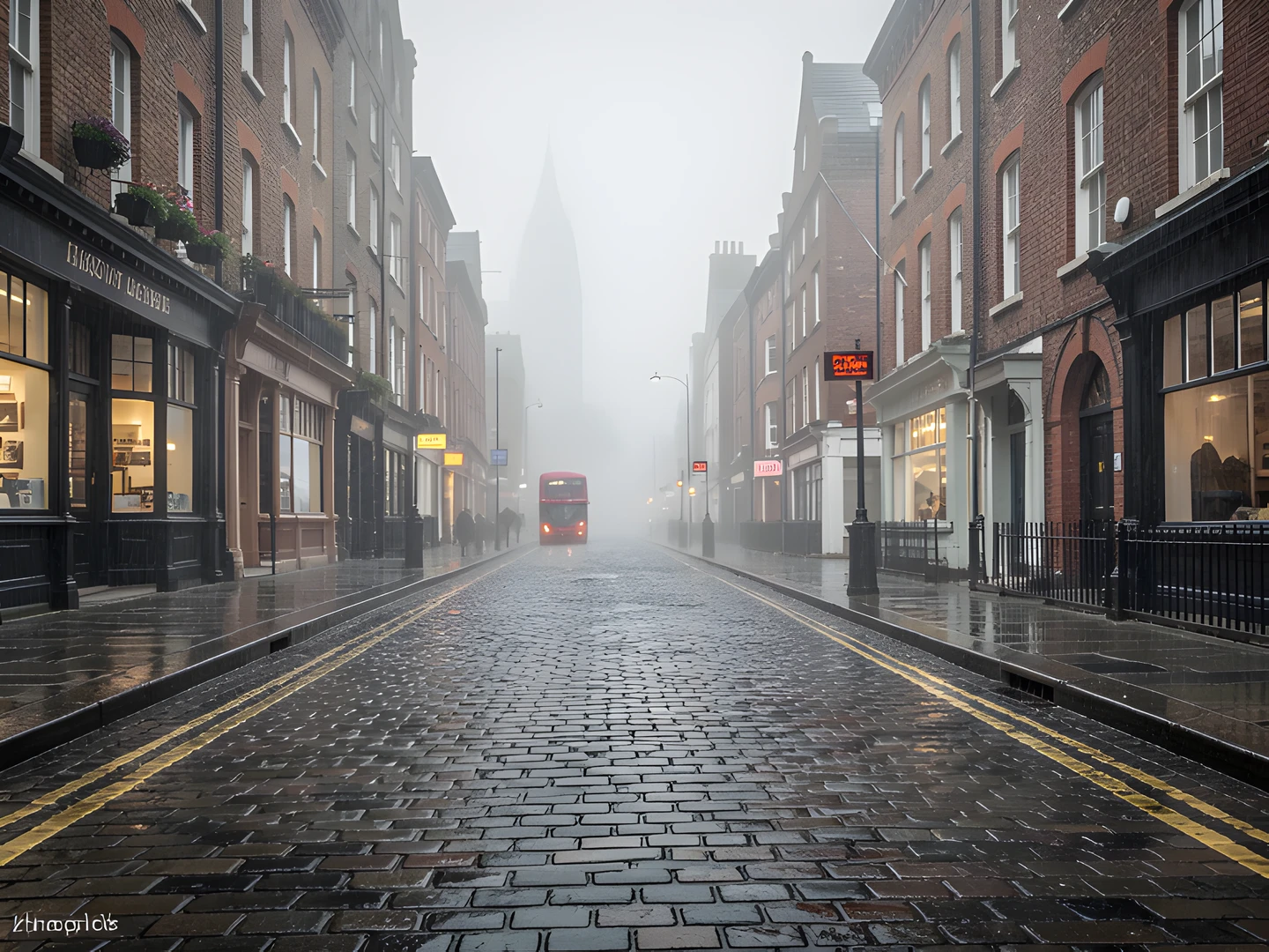 London Fog Scene
