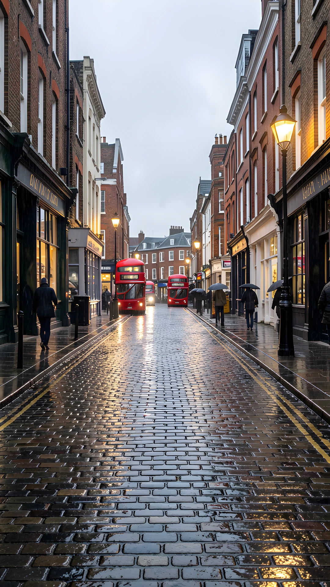 Rainy British Streets