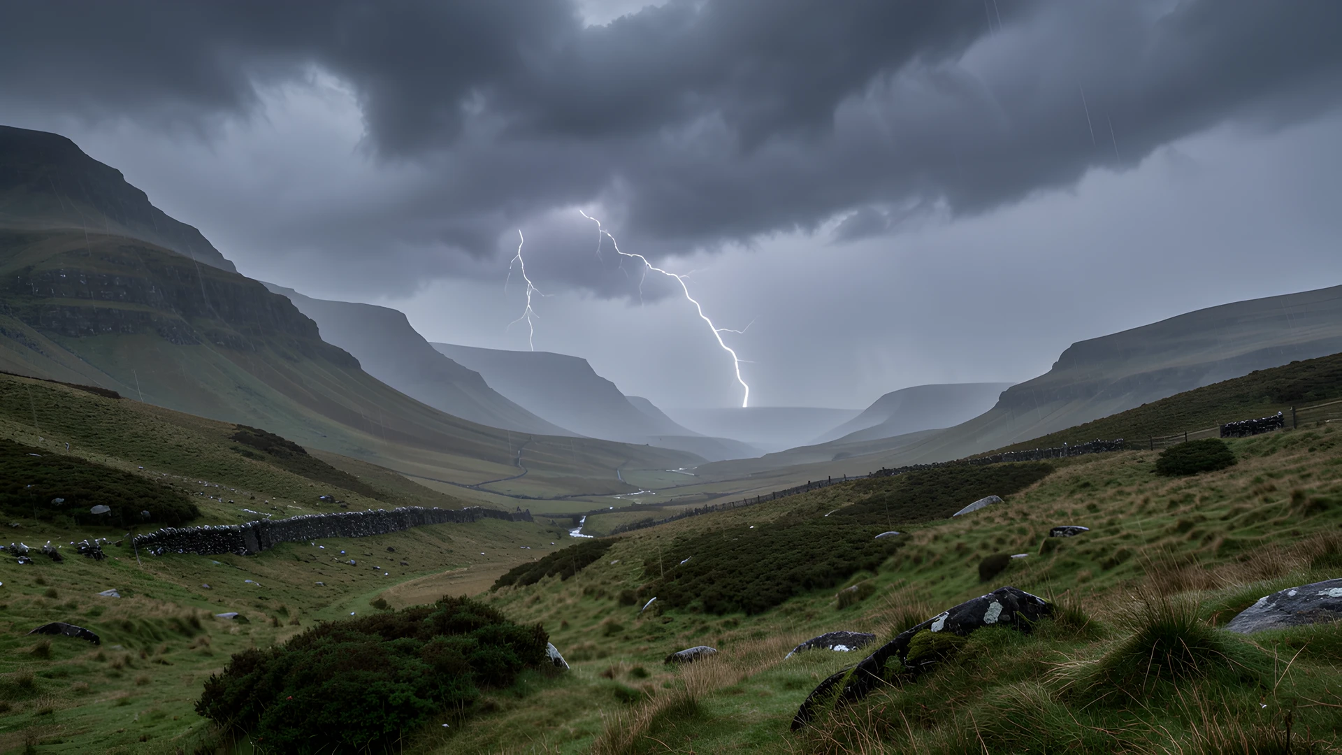 Misty Highland Storm
