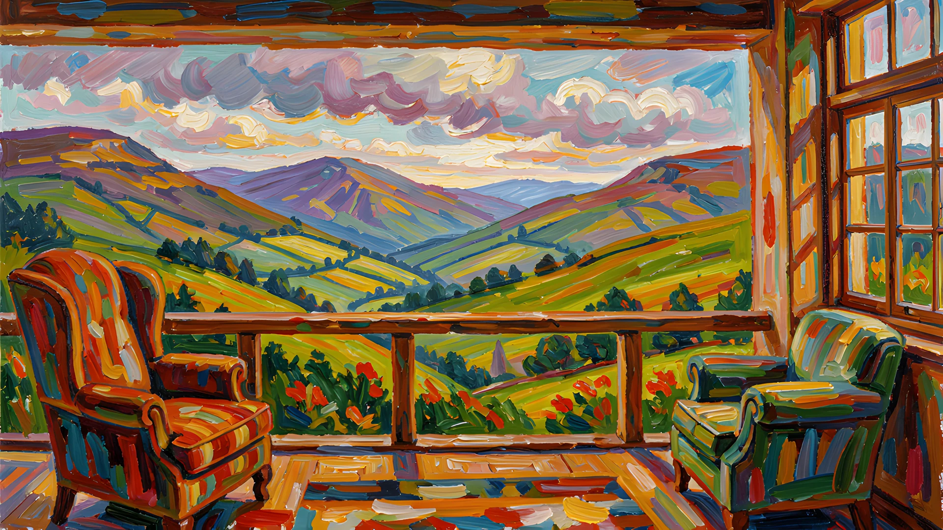 River Delta Landscape