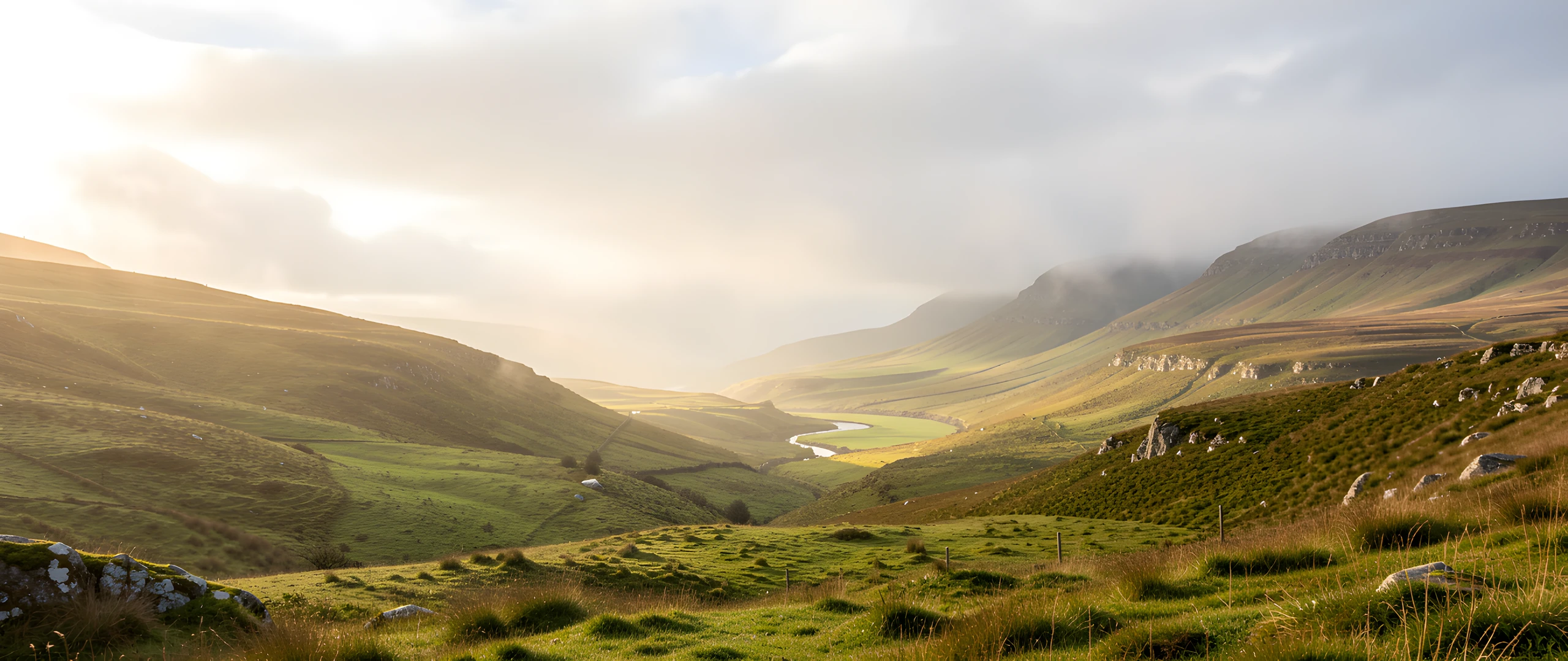 Misty Scottish Highlands