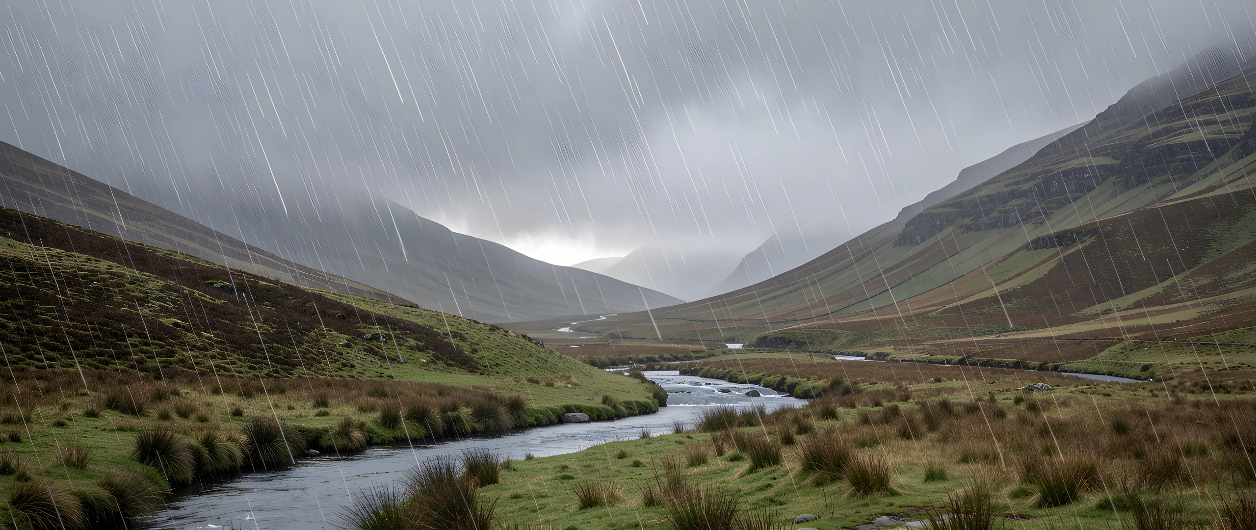 Misty Scottish Highlands