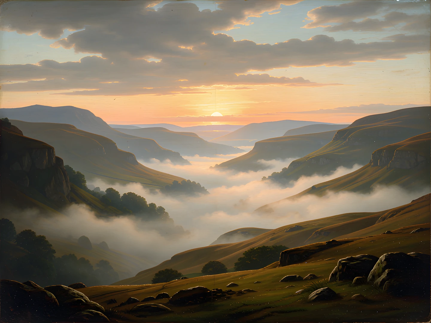 Mountain Range Crystal