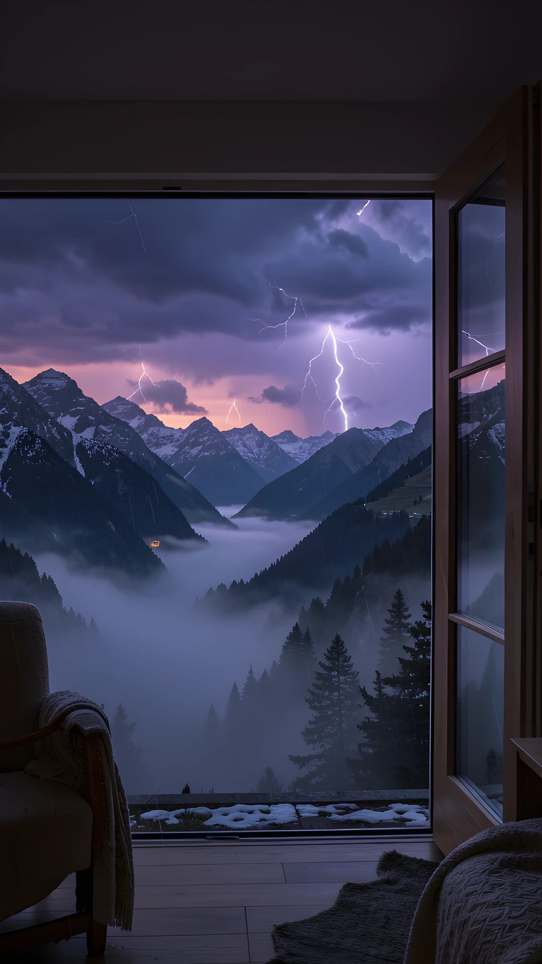 Misty Mountain Storm