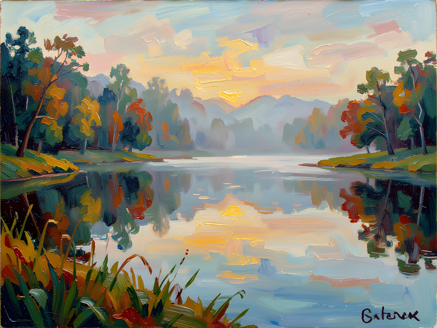 Soft Focus Landscape