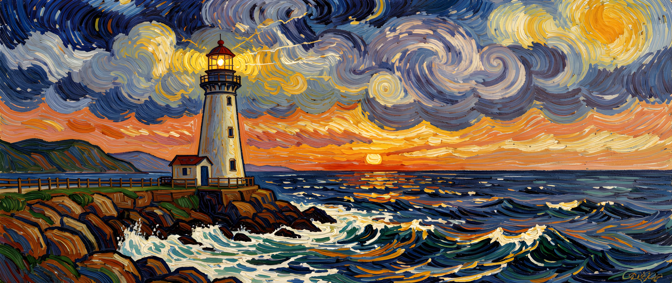 Stormy Lighthouse